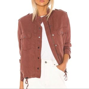 Revolve | Collins Jacket in Burgundy by Rails